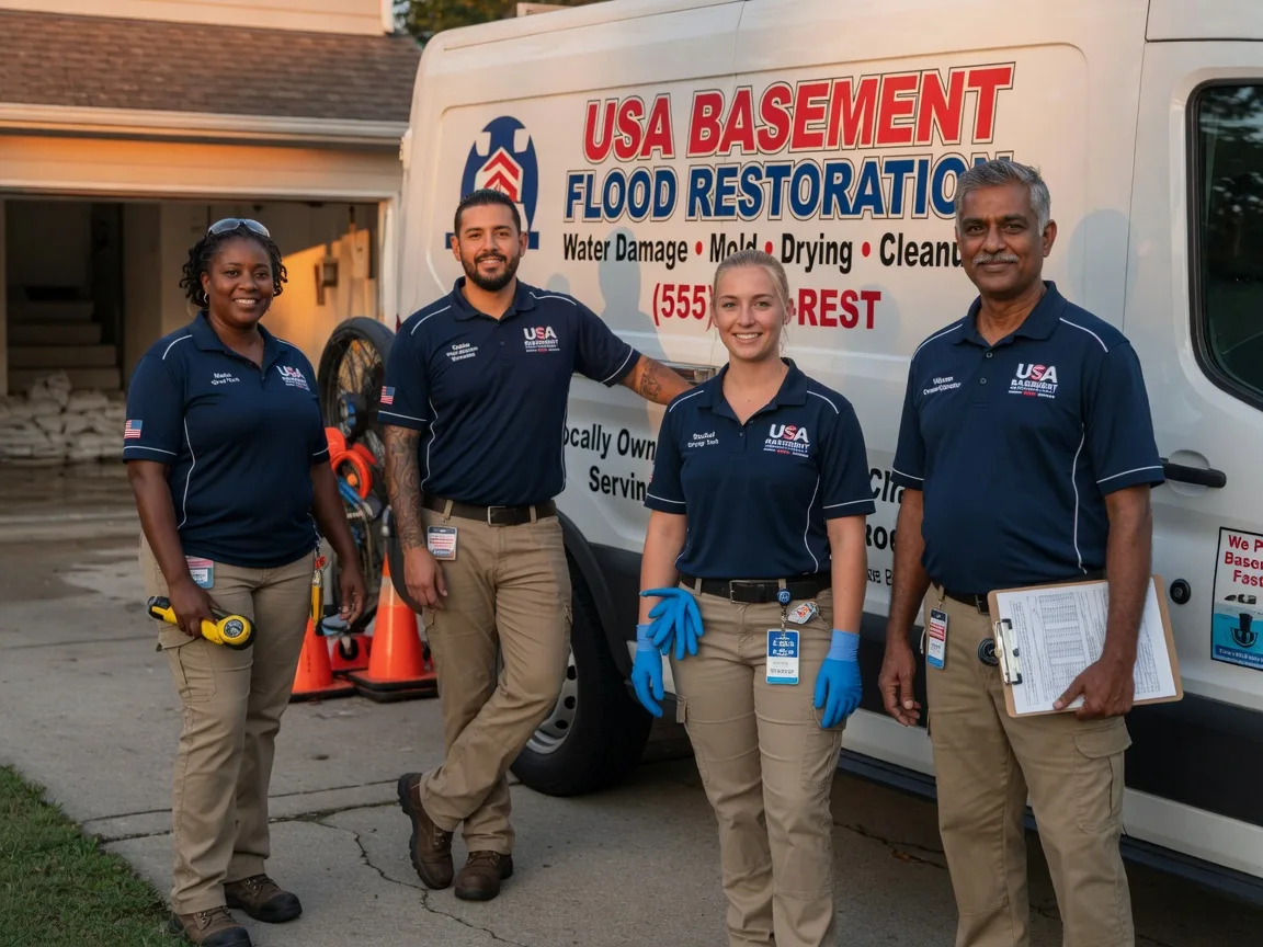 Basement Flood Cleanup company in Colfax, IN
